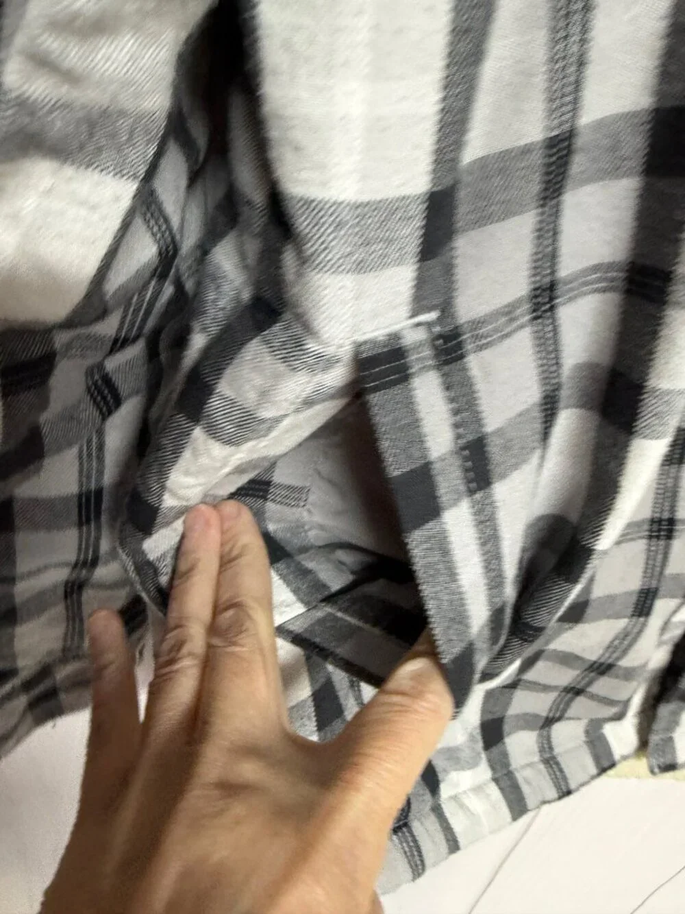 The‎ North Face Men’s Sherpa Flannel Jacket Large Plaid Snap EUC